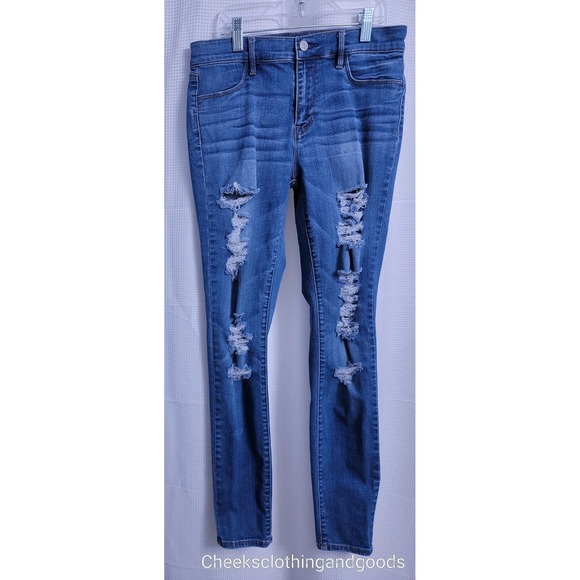 Pacsun Jegging Distressed Super Stretch Jeans Women's size 27 - Picture 2 of 9